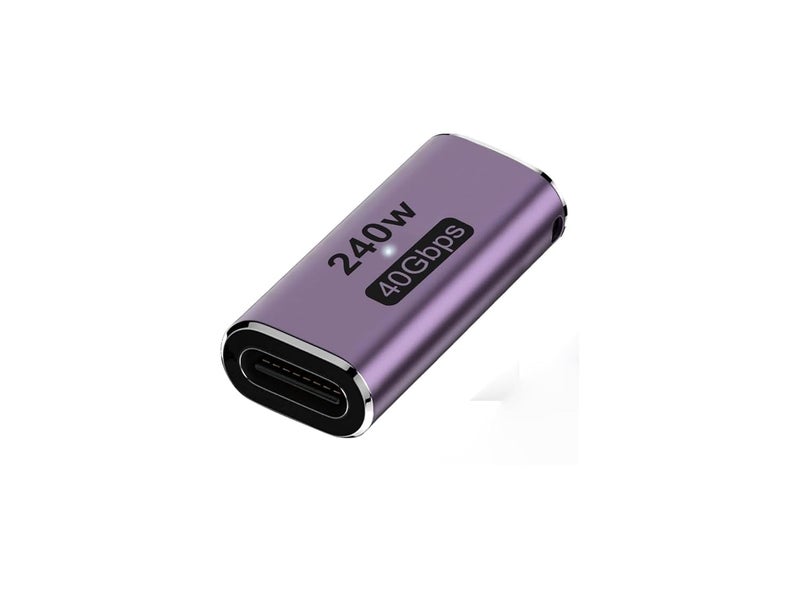 Tobo USB Type C Female to Female 40Gbps Coupler Connector for Thunderbolt, Switch, MacBook, Laptop, Tablet, Phone (TD-1079TC) - Image 1