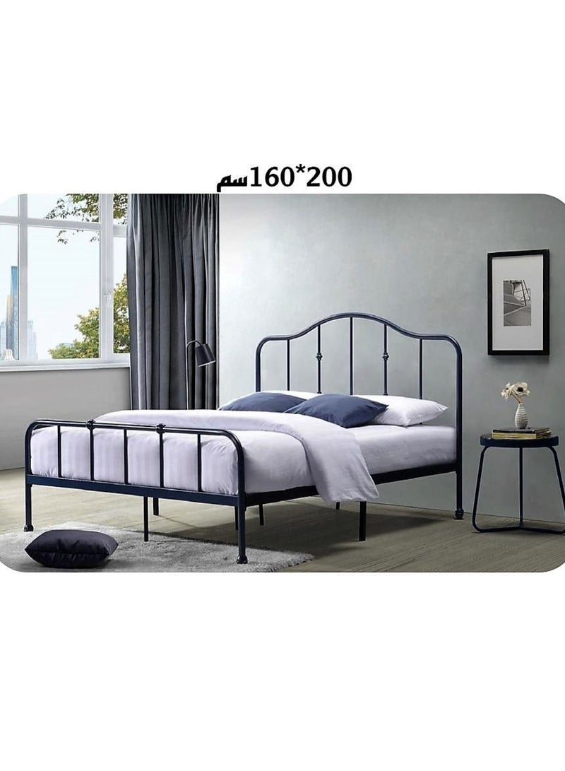 Living Steel Bed With Thick Steel Base 200*160*115cm  - Image 1