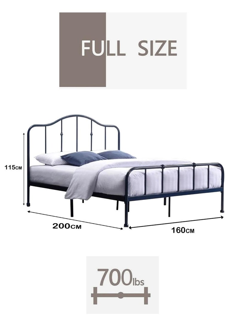 Living Steel Bed With Thick Steel Base 200*160*115cm  - Image 2