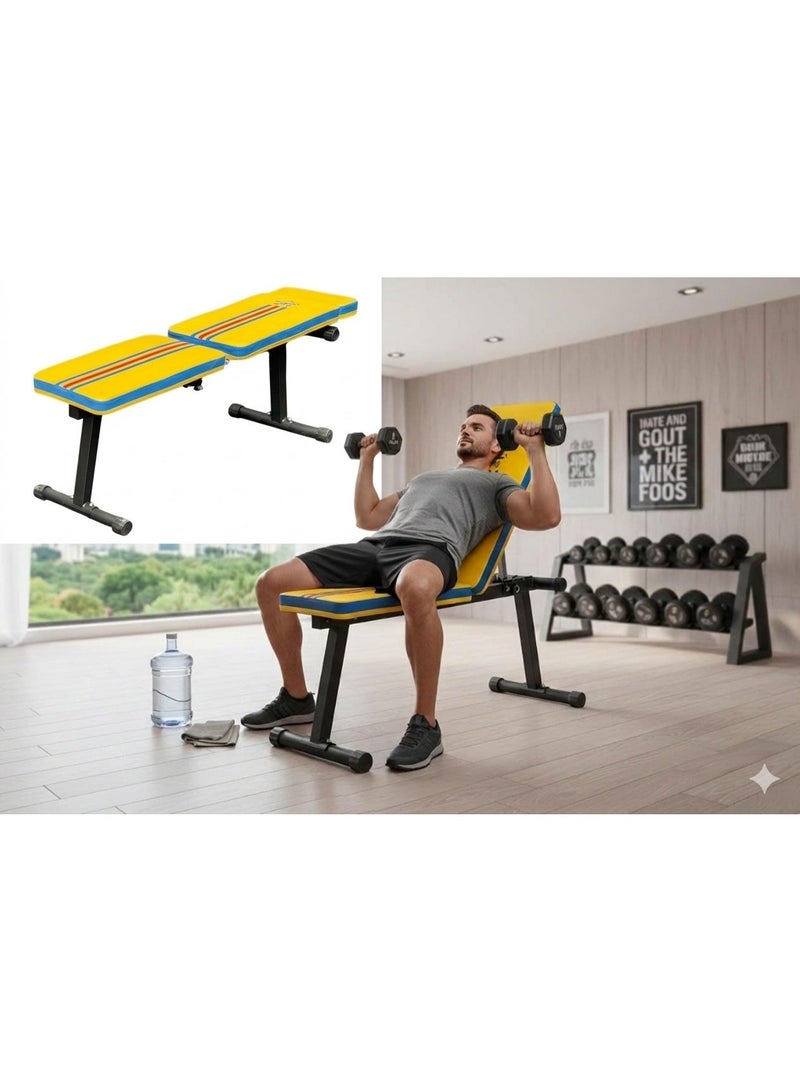 Adjustable multi-position exercise bench – Flat, incline, and upright bench for home gym workouts – Suitable for chest, chest, shoulder, and ab exercises – Sturdy iron frame and comfortable, high-density padding - Image 4