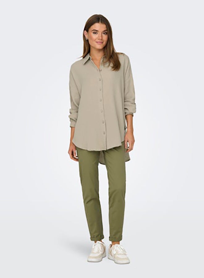 ONLY ONLY Womens Thyra Oversized Shirt Woven  - Image 1