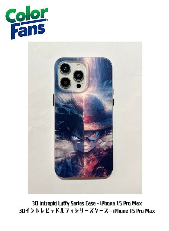 Color Fans 3D Intrepid Luffy Series Case - iPhone 15 Pro Max - Image 1