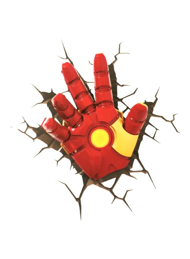 Marvel's Avenger Ironman's Hand 3D Cartoon Sticker - Image 1