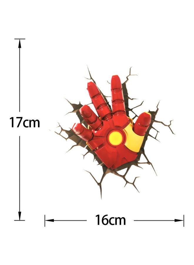 Marvel's Avenger Ironman's Hand 3D Cartoon Sticker - Image 2