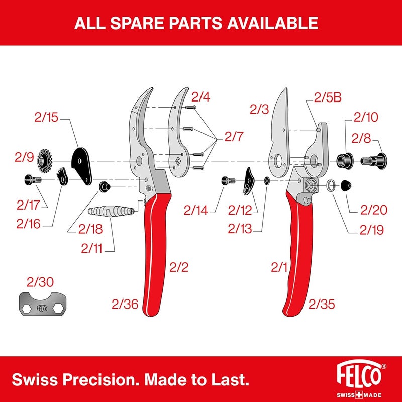 Felco Model 4 Standard Secateurs - Image 5