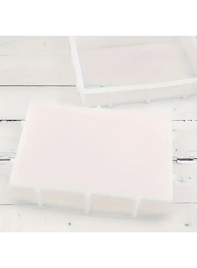 White Large Square Silicone Baking Mold Heat Resistant Up To 428F For Soap Cake Bread - Image 4