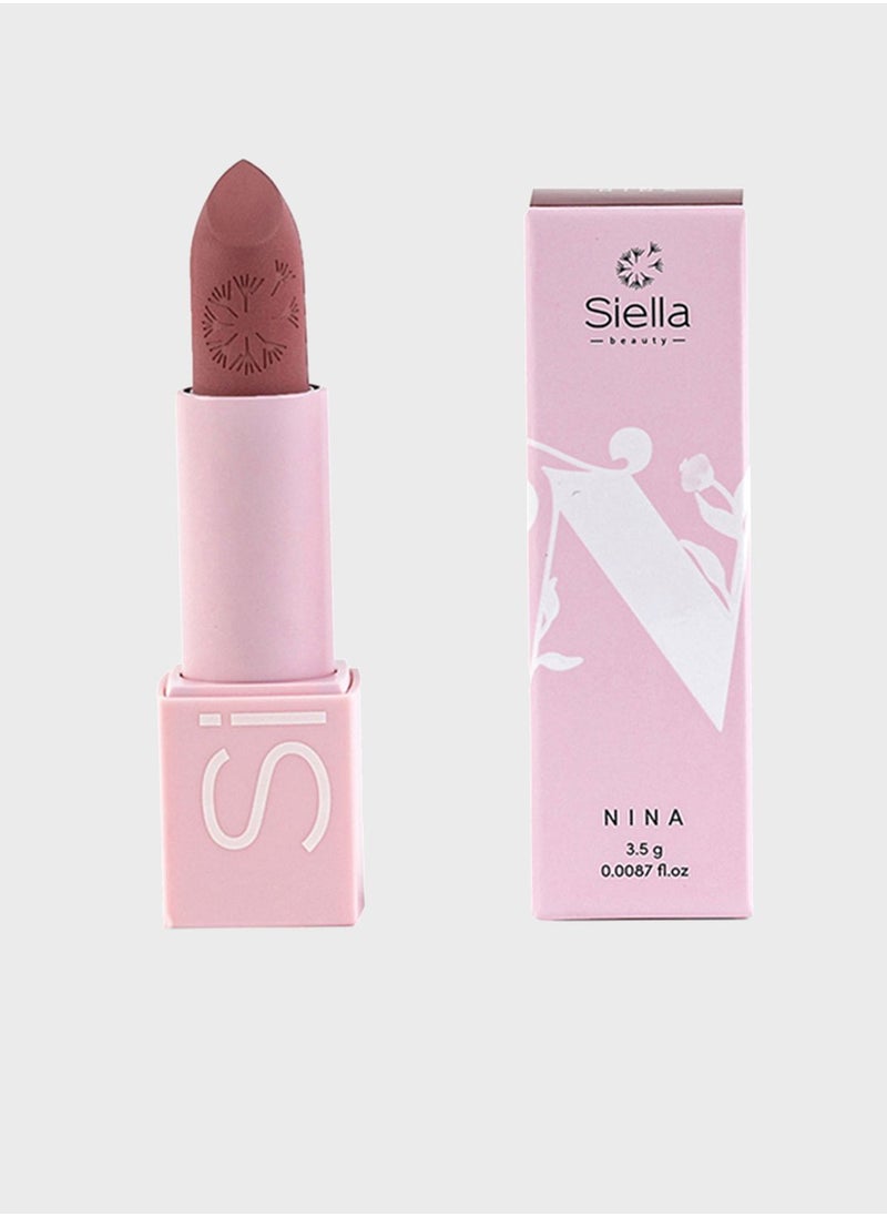Siella Beauty NINA Flower Power MATTE LIPSTICK  - Image 1