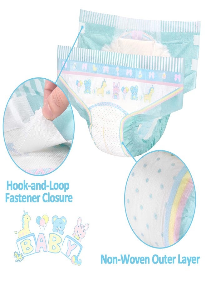 Littleforbig Adjustable Hook-and-Loop Fastener Closure Adult Printed Cloth Back Diaper 10 Pieces - Baby Parade (Medium 28"-38") - Image 4