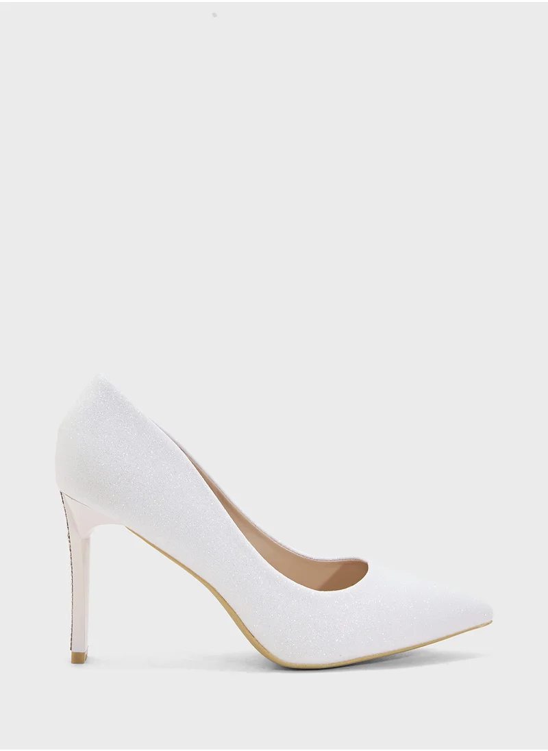 بي آند آر High Heeled Pointed Pump