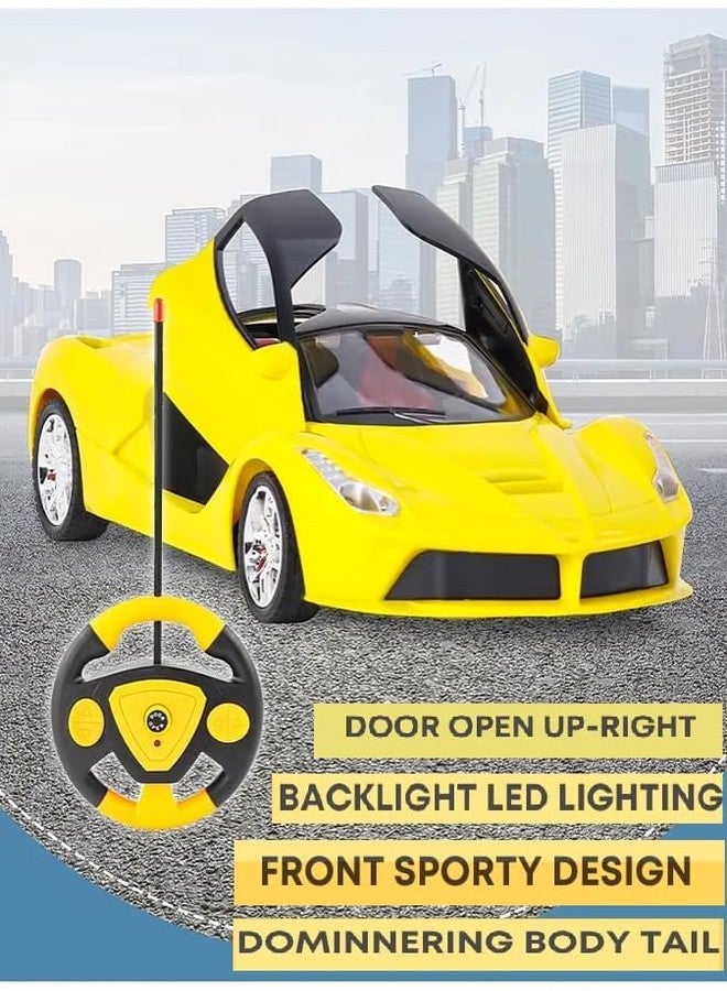 Sky Tech® Big Size Rechargeable Racing Car with Remote Control Sports with Openable Doors High Performance Rc Car with Led Lights for Kids Super Sports Car for Kids Speed Rc Toy - Image 3