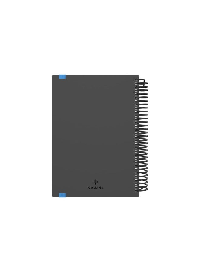 Collins Collins A5 Delta 14 Month Mid/Academic Year Planner, July 2025-August 2026 -Day-to-Page Appointments Diary, A5 Wiro Bound Cover, Blue  - Image 5