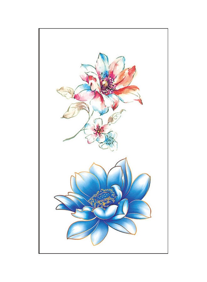 NIBEMINENT Waterproof Fashionable Temporary Tattoo Sticker Multicolour - Image 1