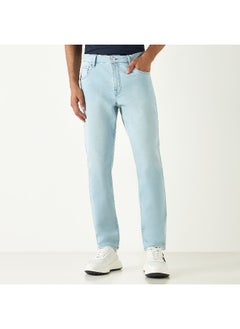 Lee Cooper Lee Cooper Slim Fit Jeans with Pockets  - Image 1