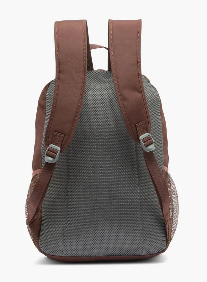Dash BROWN Solid 2-Piece School Backpack Set For Kids 13 Years+ With Pencil Pouch  | Best Price UAE