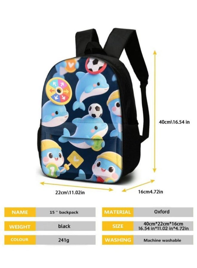 Bright Li Fire Fashion is unlimited! Cartoon bag three-piece set, suitable for a variety of scenes for students and teenagers (available for students, children, friends on outings, mountain climbing, school, etc.) - 6 - Image 5