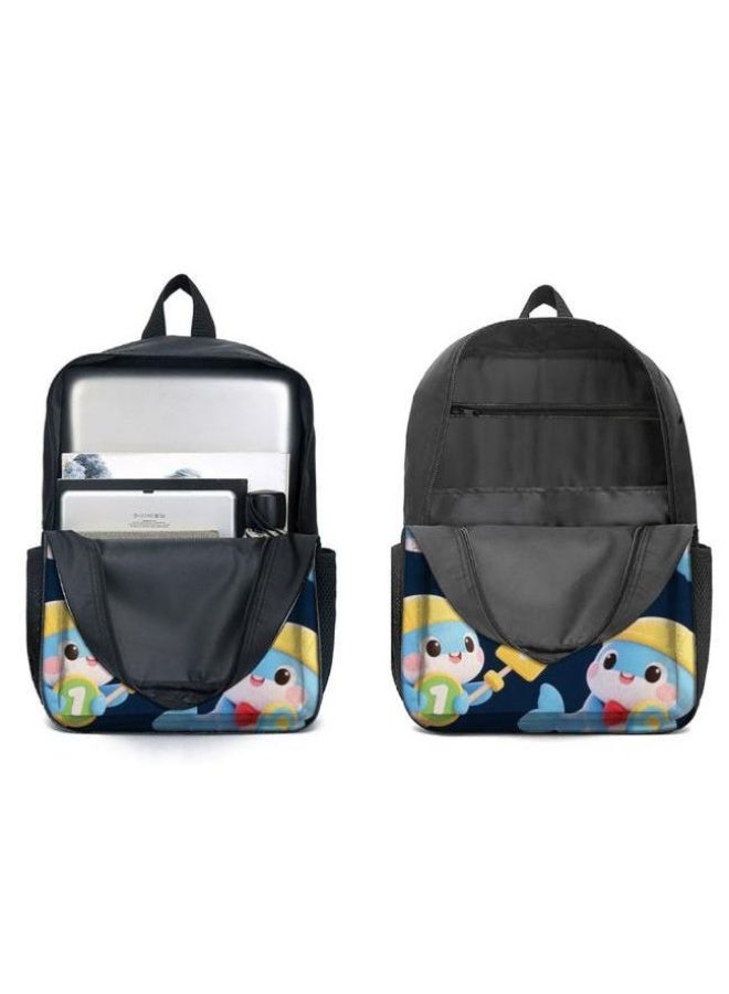 Bright Li Fire Fashion is unlimited! Cartoon bag three-piece set, suitable for a variety of scenes for students and teenagers (available for students, children, friends on outings, mountain climbing, school, etc.) - 6 - Image 4