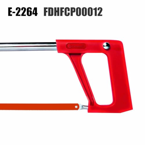 Eastman Hacksaw Frame 12 Inch Set Of 1Pcs, Powder Coated, Tubular Type BCP Frame Aari Cutter Saw Blade Cutting OF Wood, Pipe and Metal Red Color (E-2264) - Image 5