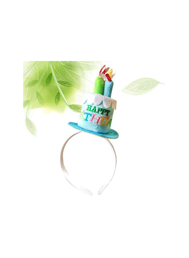 The Bros Birthday Party Hats for Kids Adults Happy Birthday Cake with Candles Headband Party Hair Band Party Accessory - Image 5