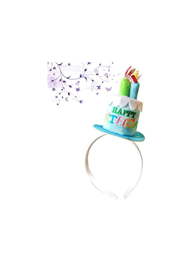 The Bros Birthday Party Hats for Kids Adults Happy Birthday Cake with Candles Headband Party Hair Band Party Accessory - Image 4