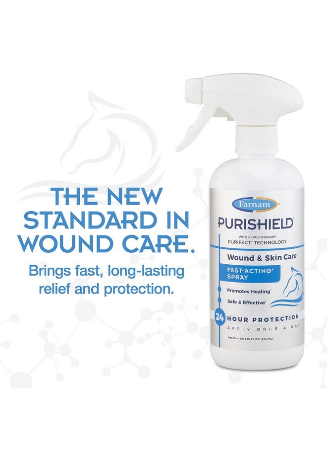 فارنام بخاخ سريع المفعول للعناية بالجروح والبشرة من Purishield سعة 16 أونصة  - Image 3