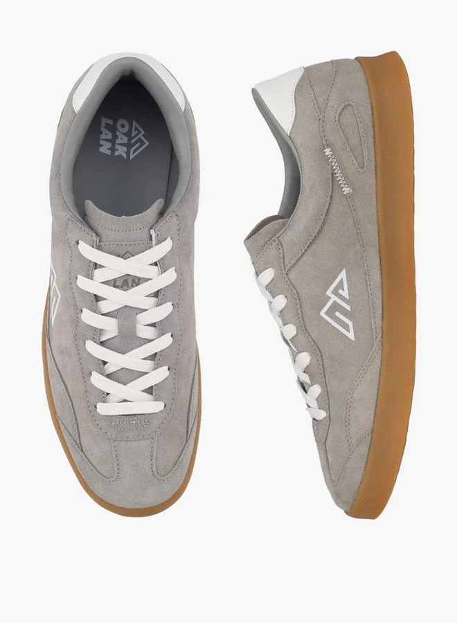 شو اكسبرس Men Suede Lace-Up Ankle Sneakers