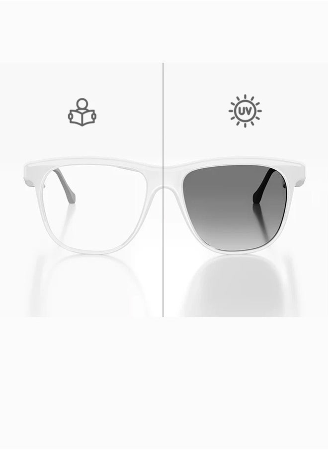 solos smartglasses XEON 5S PHOTOCHROMIC SMARTGLASSES | SOLOS AIRGO™ 3 solos smart glasses XEON 5S PHOTOCHROMIC SMART GLASSES | SOLOS AIRGO™ 3 - white color- for iPhone and Android. Chat GPT personal assistant. Solos multi language group translate. AI coach. Whisper® Technology.  Whisper® Messeges & Events. Up to 10 hours battery life. BT 5.2 an BLE Wireless. ~ 33ft in open space. 