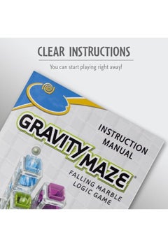 M MIAOYAN Gravity Maze Marble Run Brain Game and STEM Toy for Boys and Girls Ages 8 and Up, Toy of the Year Award Winner  - Image 2