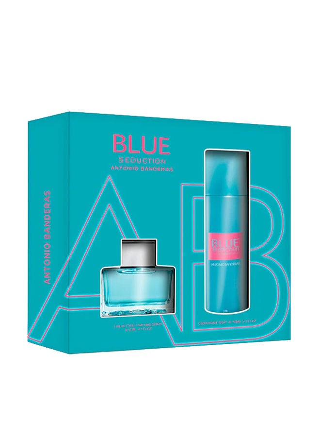 Antonio Banderas Antonio Banderas Blue Seduction Women Set Edt 80Ml+150Ml Deo  - Image 1