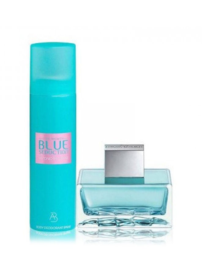 Antonio Banderas Antonio Banderas Blue Seduction Women Set Edt 80Ml+150Ml Deo  - Image 2