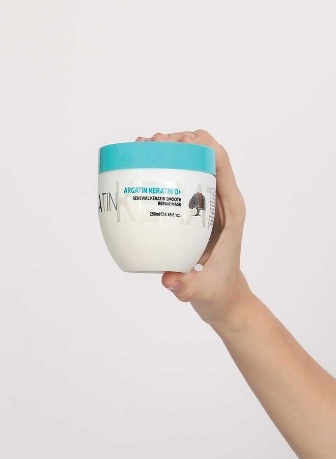 Argatin Keratin O+ Repair Hair Mask 500ml | Deep Conditioning Treatment for Dry, Damaged & Frizzy Hair | With Argan Oil, Collagen & Macadamia | Sulfate-Free | Restores Shine, Strength & Smoothness - Image 5