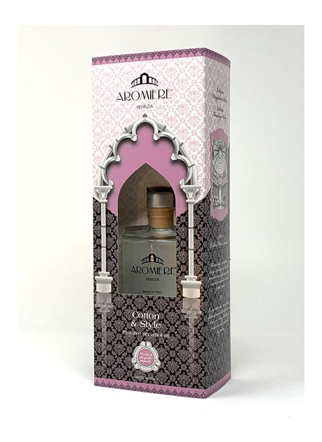 Aromiere Cotton & Style  Home Fragrance  Diffuser Scent 100 ml  - Image 1
