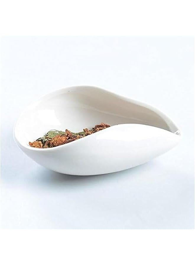 Simple Household Creative Ceramic Parts Tea Lotus Teaspoon Scented Tea Filter Pure White Jade Porcelain Zehe Kung Fu Tea Set  - Image 2
