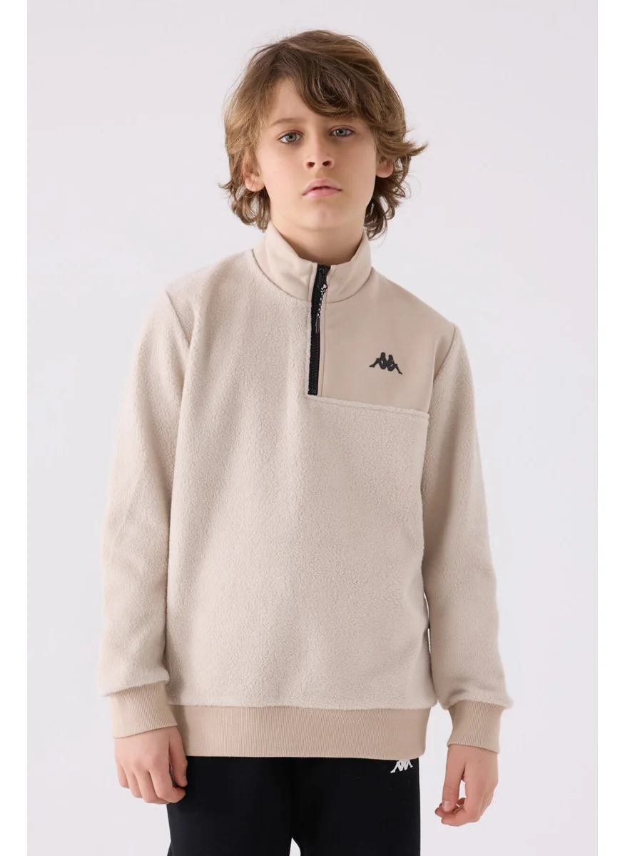 Kappa Kids Sweatshirt 361W1Jw Stone