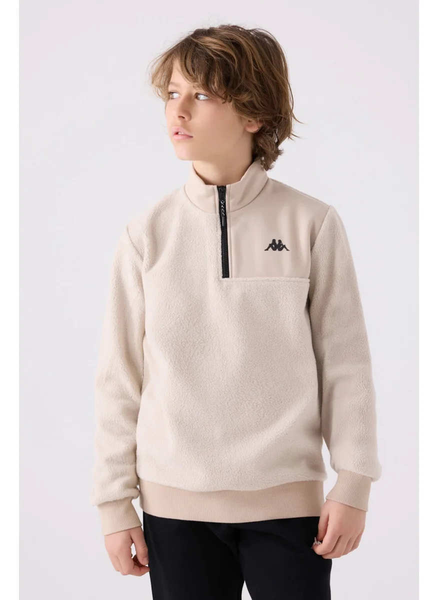 Kappa Kids Sweatshirt 361W1Jw Stone
