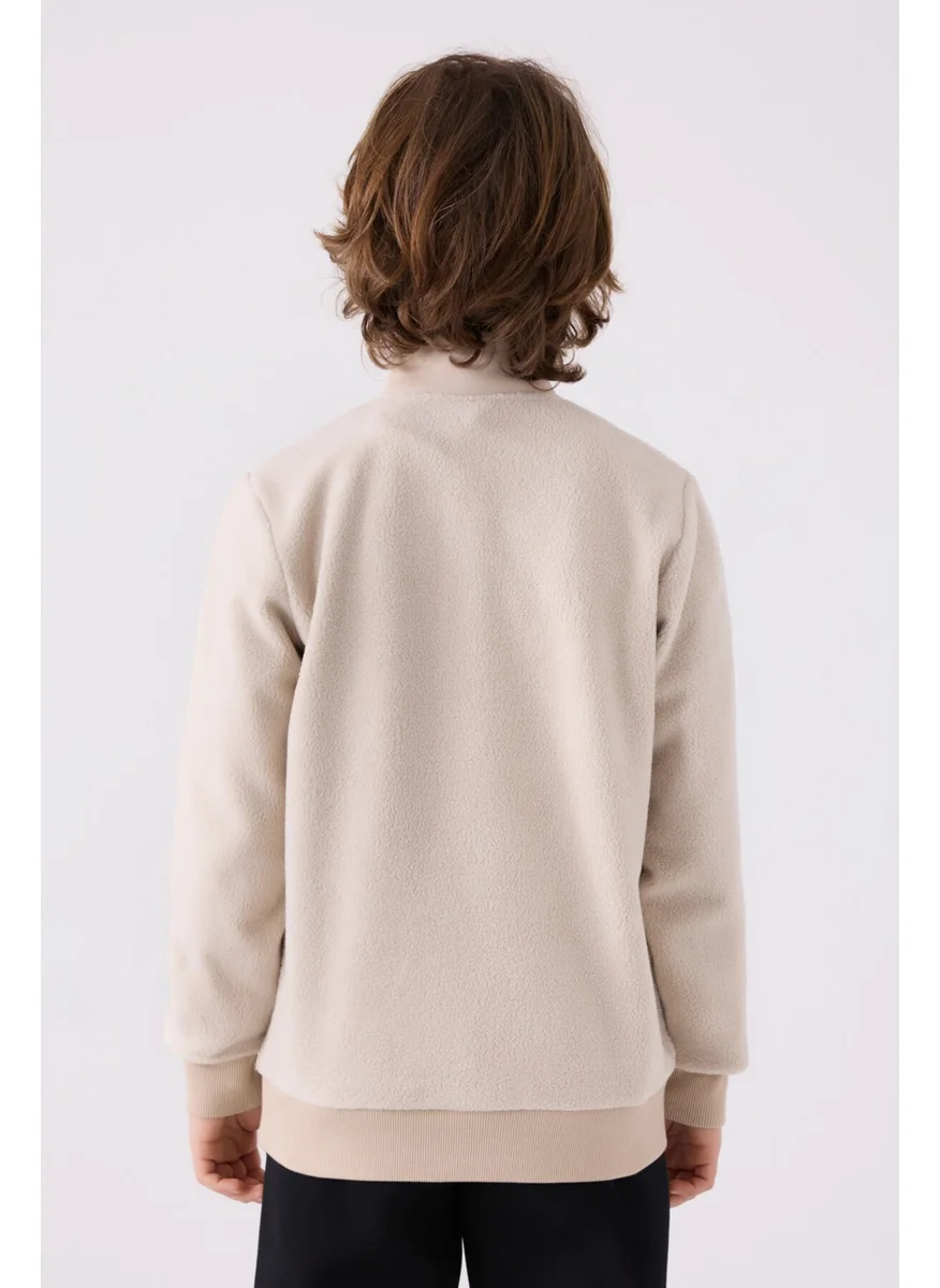 Kappa Kids Sweatshirt 361W1Jw Stone