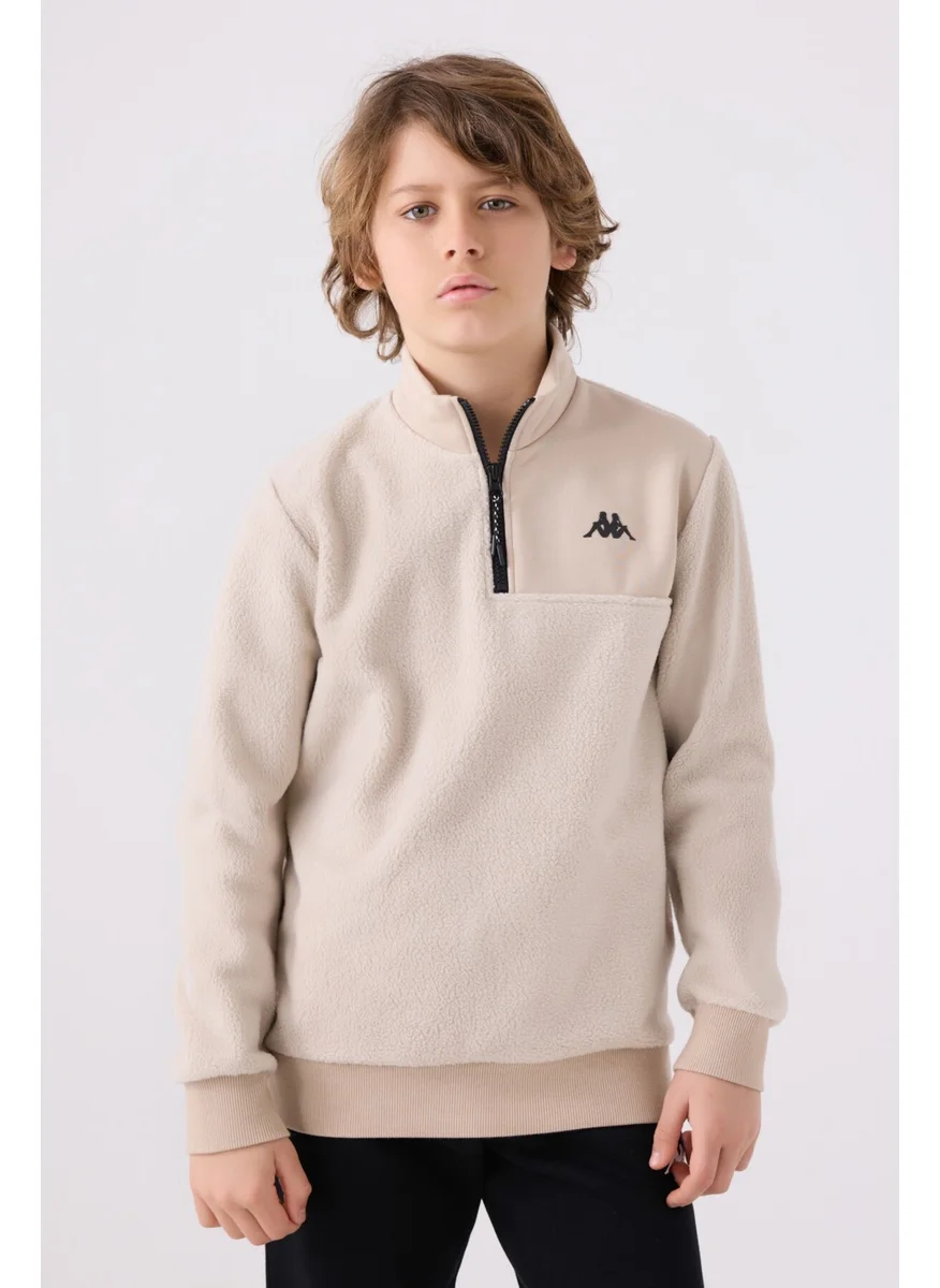 Kappa Kids Sweatshirt 361W1Jw Stone