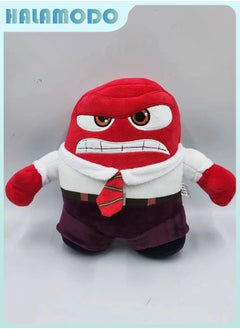 HALAMODO Inside Out Angry Shirted Man Q - version Plush Toy - A Sweet and Considerate Item for Birthday Giving, Perfect for Decorating Bedroom, Living Room, and Desk Areas, and a Must - have for Office Relaxation 21cm  - Image 2