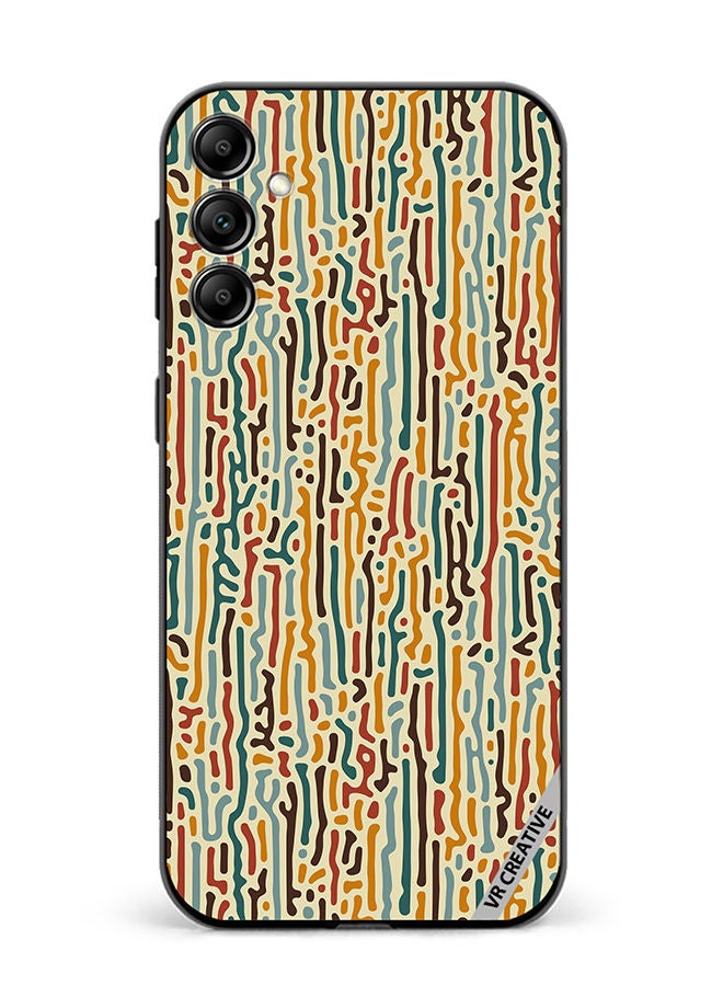 VR CREATIVE Protective Case Cover For Samsung Galaxy M14 Texture Design Multicolour - Image 1