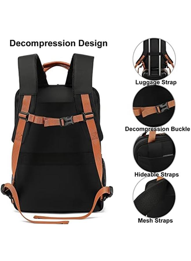 erorex Laptop Backpack Extendable Messenger Bag Shoulder Bag Convertible Lightweight Brifecase For Business Travel And School Fits Up 15.6 Inch Laptop And Tablet For Men Women  - Image 2