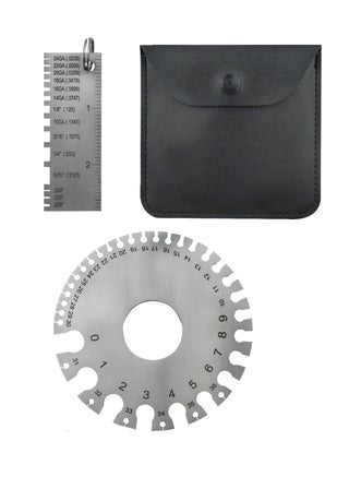 Stainless Steel Wire Metal Sheet, Standard Wire Welding Gage, Round Cable Sheet Stainless, Standard Thickness Metal Gauge, Wire Thickness Gauge for DIY, Construction, Decoration - pzsku/ZADF53D6C3BD27F55A6CAZ/45/_/1699427518/caf8205a-5050-46b0-82fa-9343eb57689b