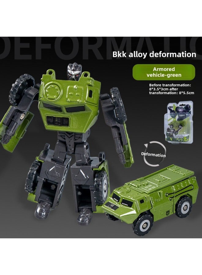 صبي سبيكة مشوهة ميكا سكوربيون سبايدر فيت روبوت للأطفال 1 يونيو هدية ألعاب مشوهة بالجملة - اللون: BKK سبيكة مشوهة مركبة مدرعة - أخضر 9001-79 - Image 1