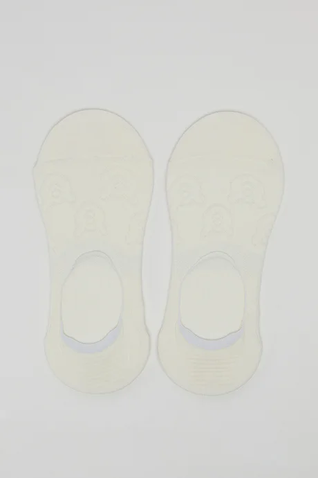 أر أند بي 3 Pack Solid No-Show Socks