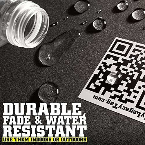 Smack Tags QR Code Labels for Storage and Organization - No App Needed - 20 Unique Scannable QR Code Stickers - Easy to Use Smart Labels for Bins, Moving Boxes, Office Organization - Image 2