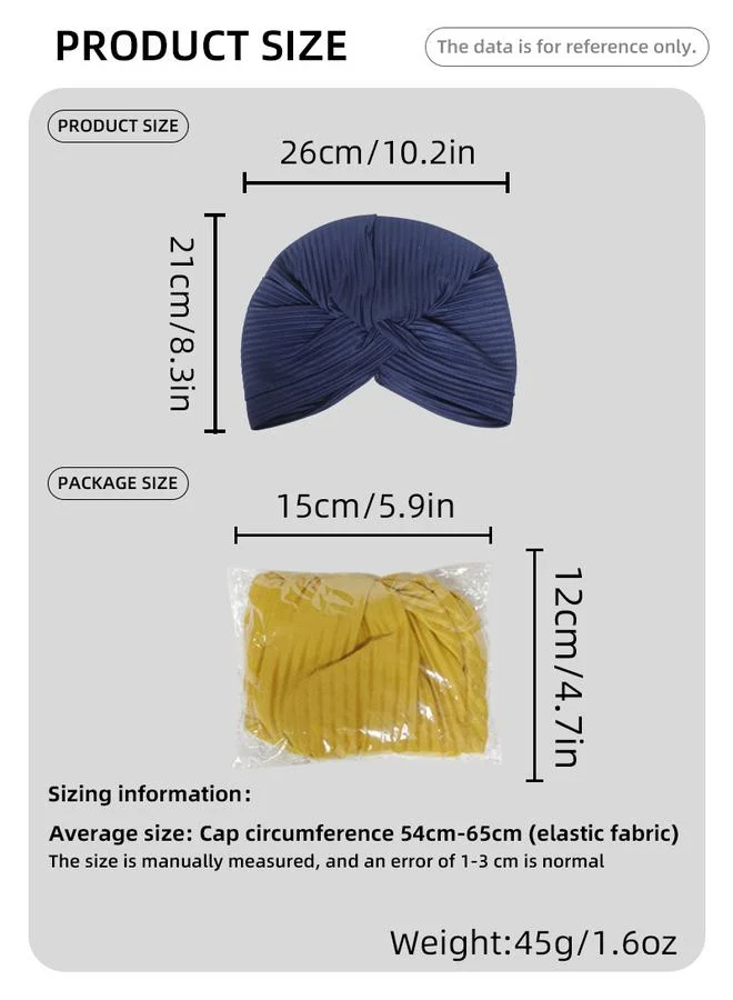 Take Two Black Plain Turban Hijab