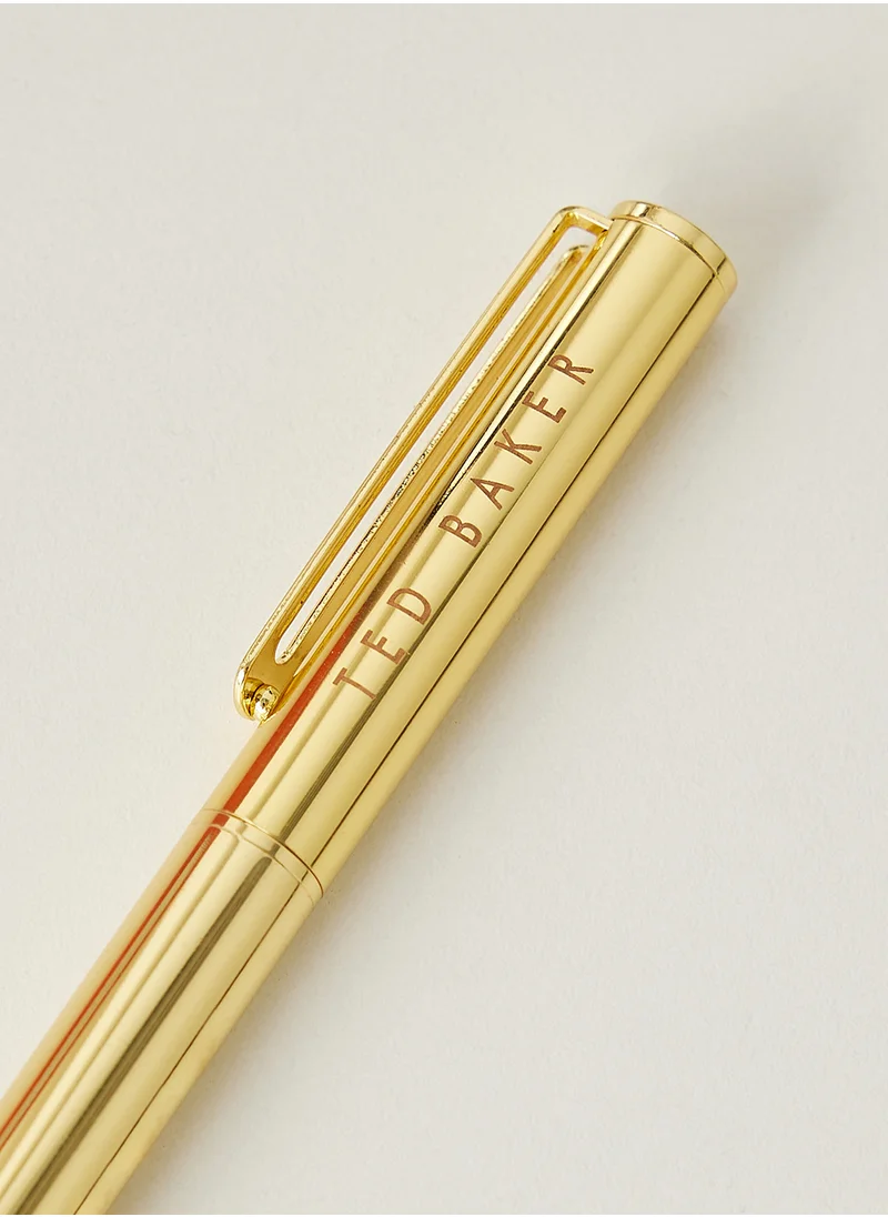 Ted Baker Whinns Saffiano A6 Notebook