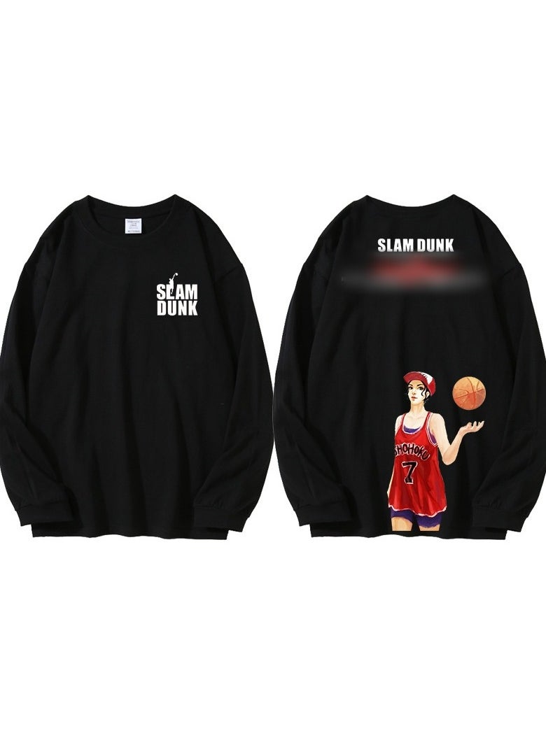 KUYING New Anime Slam Dunk Long Sleeve T-shirt  - Image 1