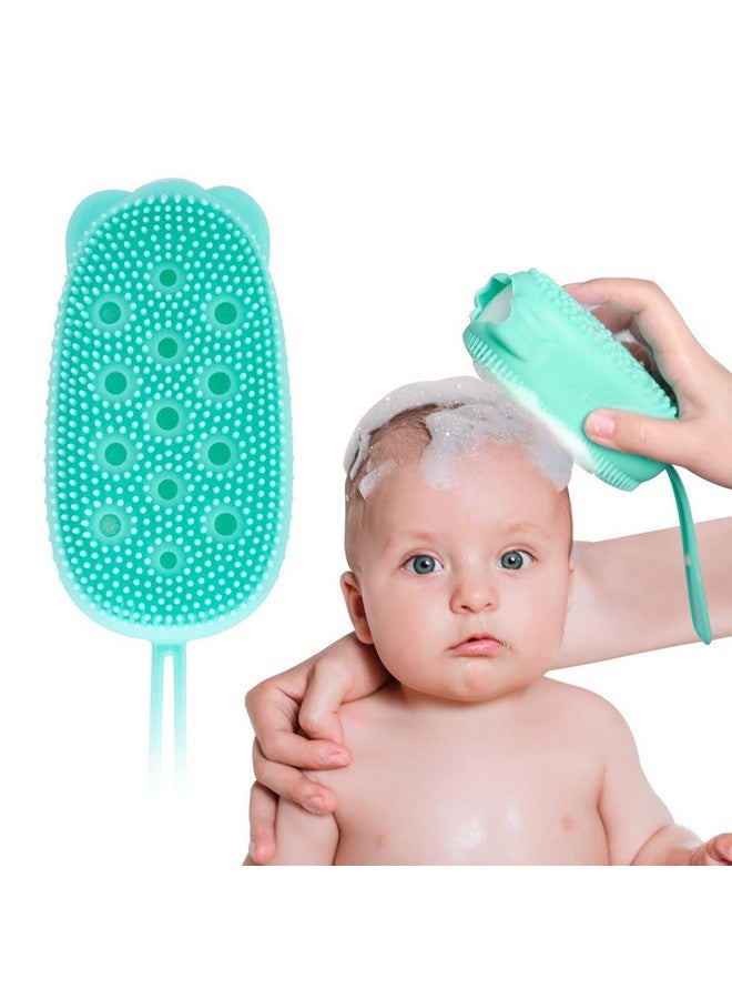 Cyrox Silicone Bathroom Bubble Bath Brush Quick Foaming Bath Brush Scrubbing Brushes Soft Rubbing Massage Bubble Body Cleaner Brush Good for Health Beauty (1Pcs) - Image 4