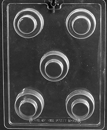 Life of the Party Life of the Party Wedding Cookie Cake Chocolate Mold  W072  Includes Melting  Chocolate Molding Instructions 