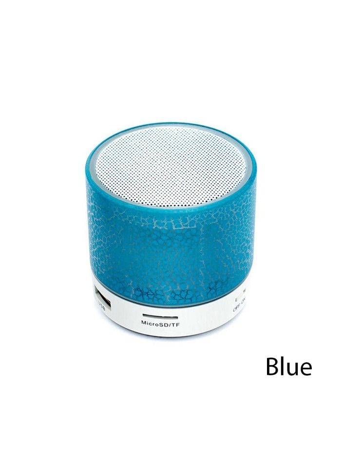 AROAQ Wireless Bluetooth SpeakerA9 Dazzling Crack LED Wireless Bluetooth Waterproof U-Disk TF Card  - Image 1