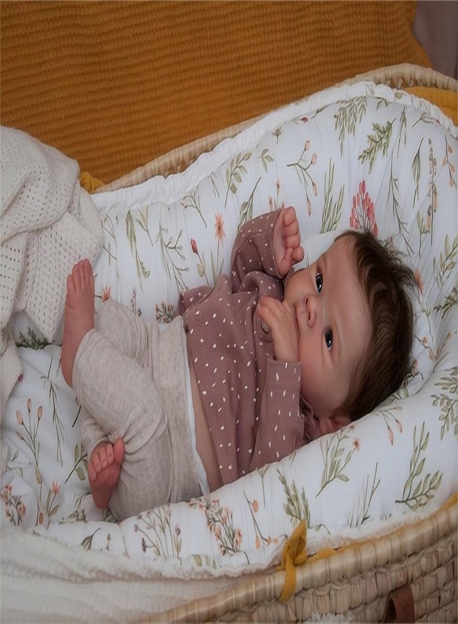 Zero Pam Full Silicone Reborn Baby Dolls, 18 Inch Real Life Baby Dolls Silicone Full Body, Anatomically Correct Babys Doll Girl, Realistic Newborn Girl Lifelike Infant Dolls for Kids Gifts - Image 3